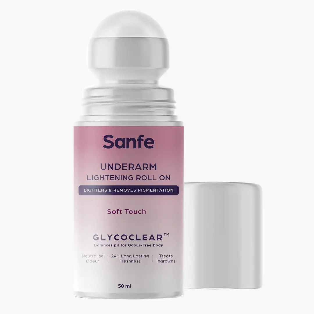 Sanfe Underarm Lightening Roll On For Women - Soft Touch 1