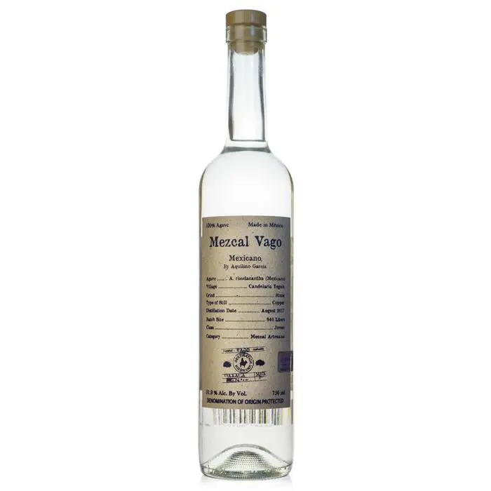 Vago Mezcal Mexicano Aquilino Garcia 750Ml 1