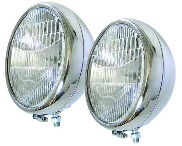 Vintique Via-13000-Bqs Stainless Steel Headlamp Assembly 1