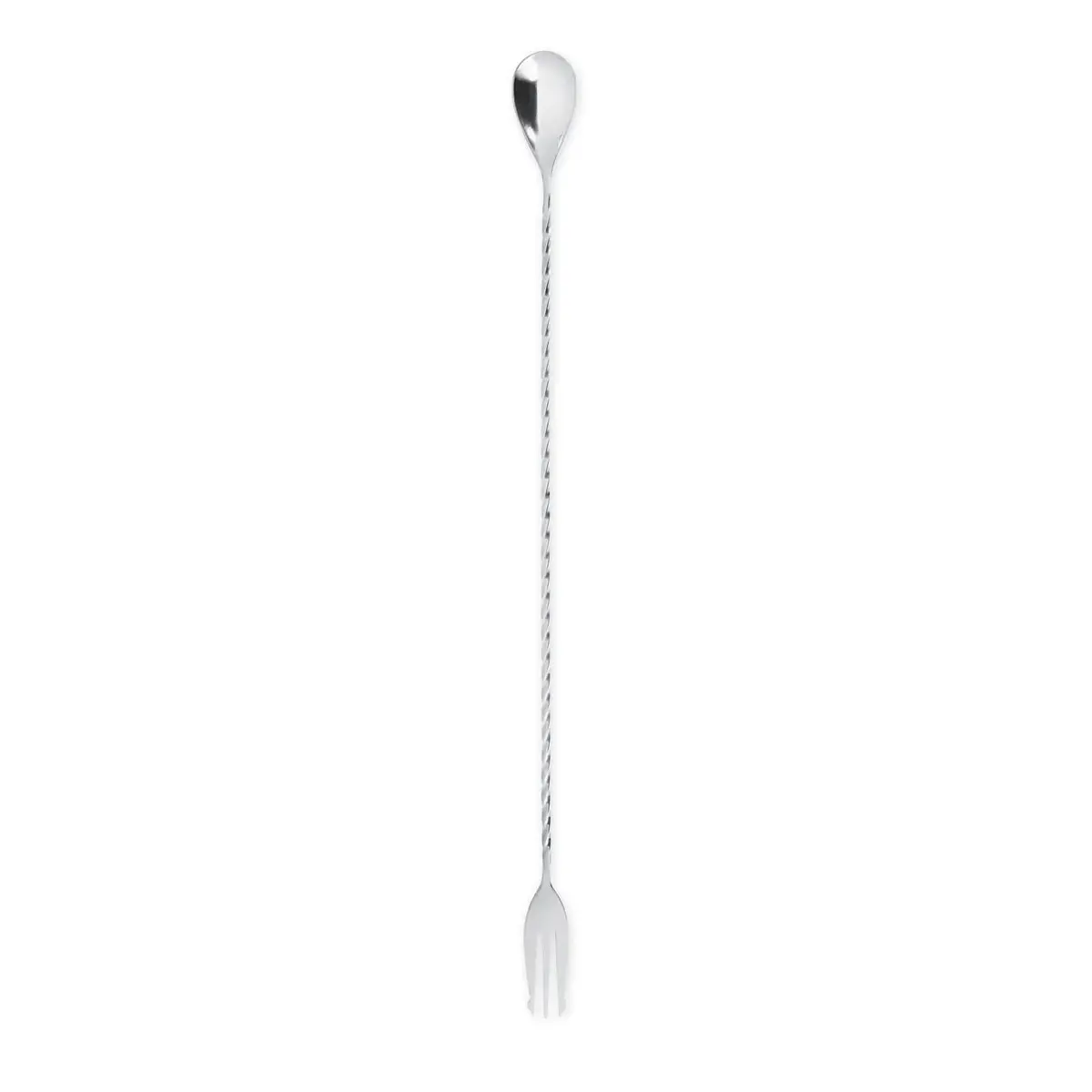 Viski Stainless Steel Trident Barspoon 1