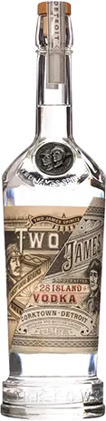 Two James 28 Island Vodka 750Ml 1