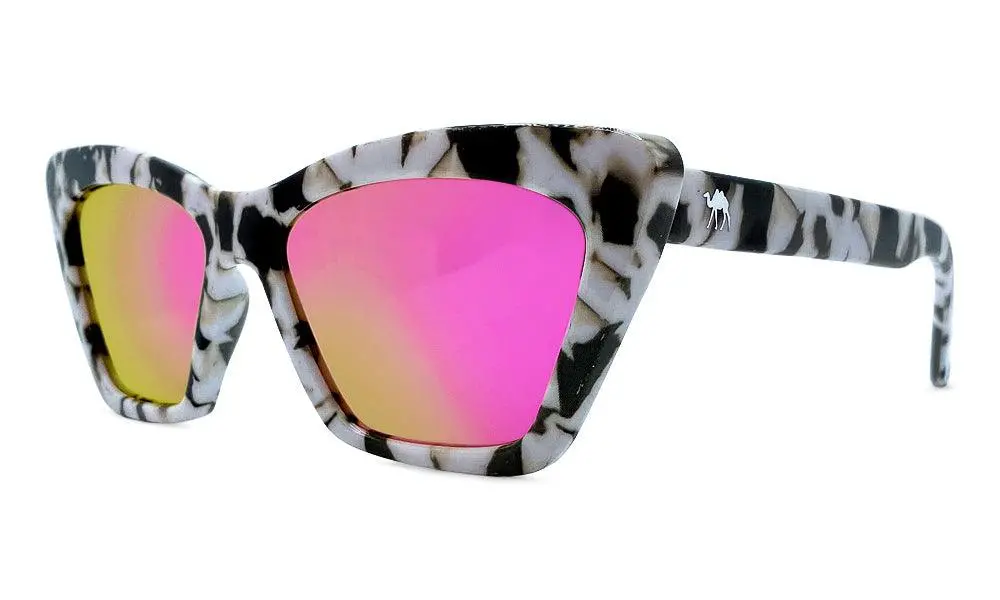 White Scarab - Pink Moon Mirror 1