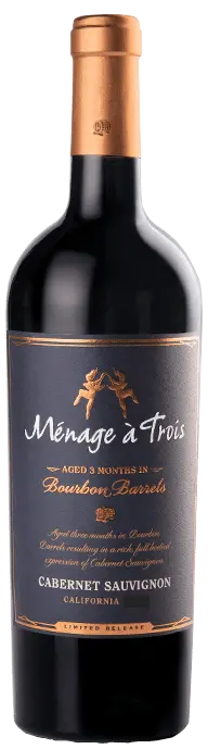 Menage A Trois Bourbon Barrel Cabernet Sauvignon 750Ml 1