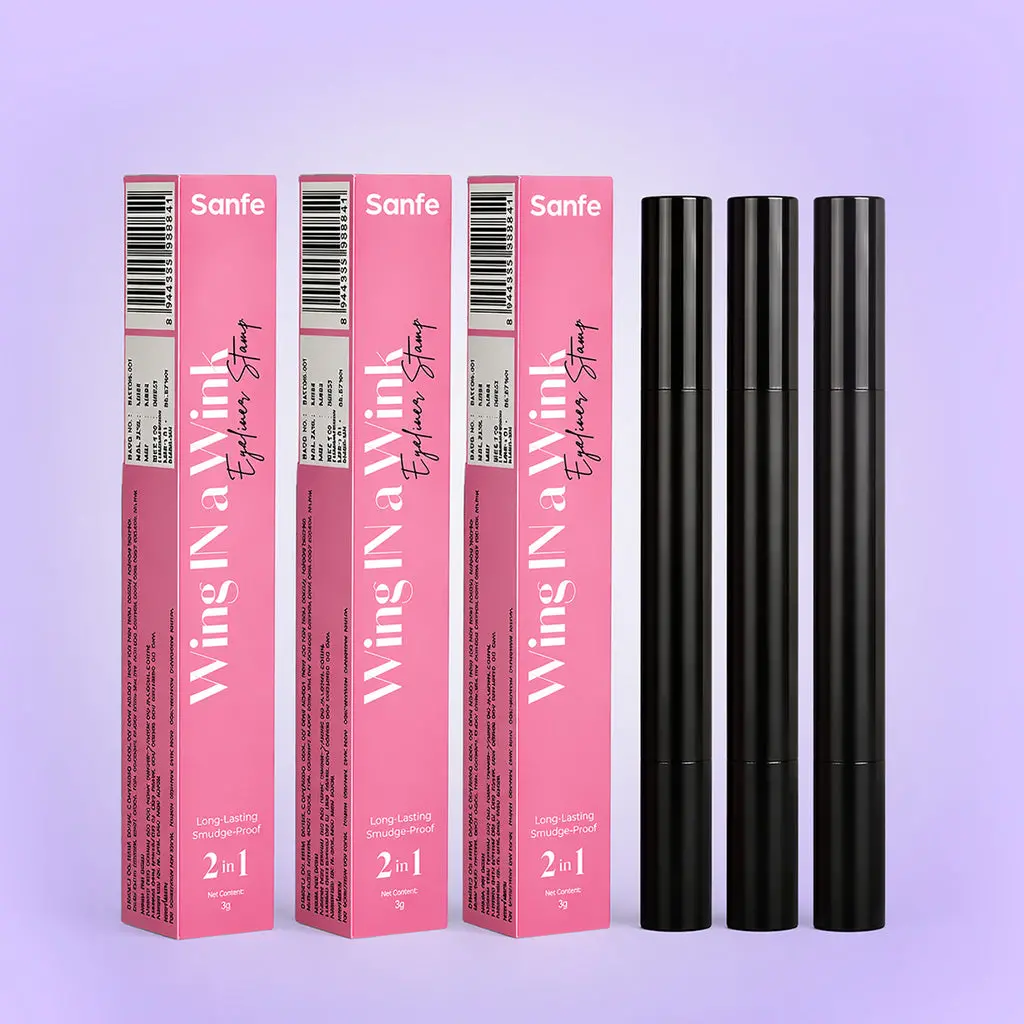 Sanfe Wink Eye Liner With Stamp (Pack Of 3) 1