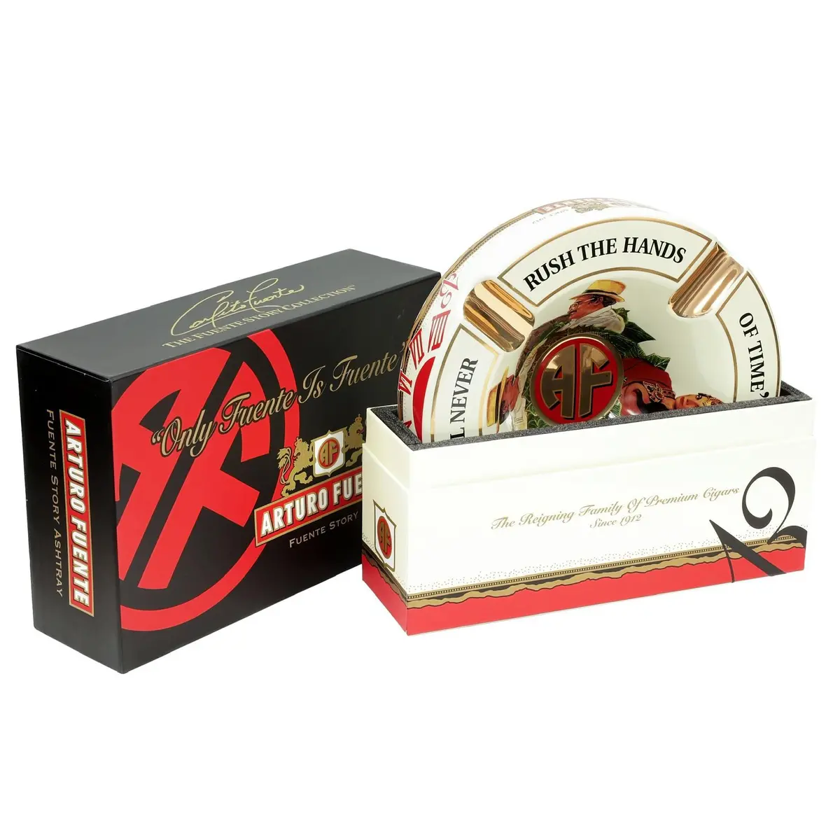 Arturo Fuente Hands Of Time Cream Ashtray Xl 1
