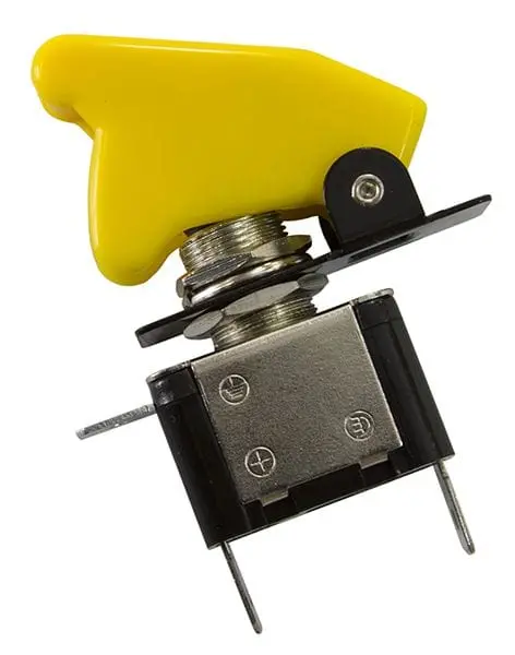 Af49-5040 Yellow Led Rocket-Style Toggle Switch – Weather-Resistant 1