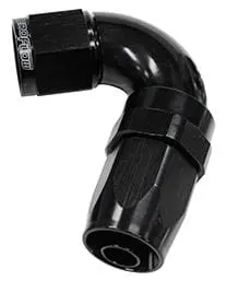 Earl’S 150 Series Tapered Swivel Hose End – -12An, 120° Full-Flow Af154-12Blk 1