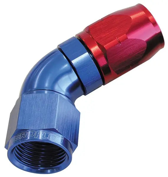 550 Series Af558-08 One-Piece Full-Flow 60° Swivel Hose End (-8An) 1