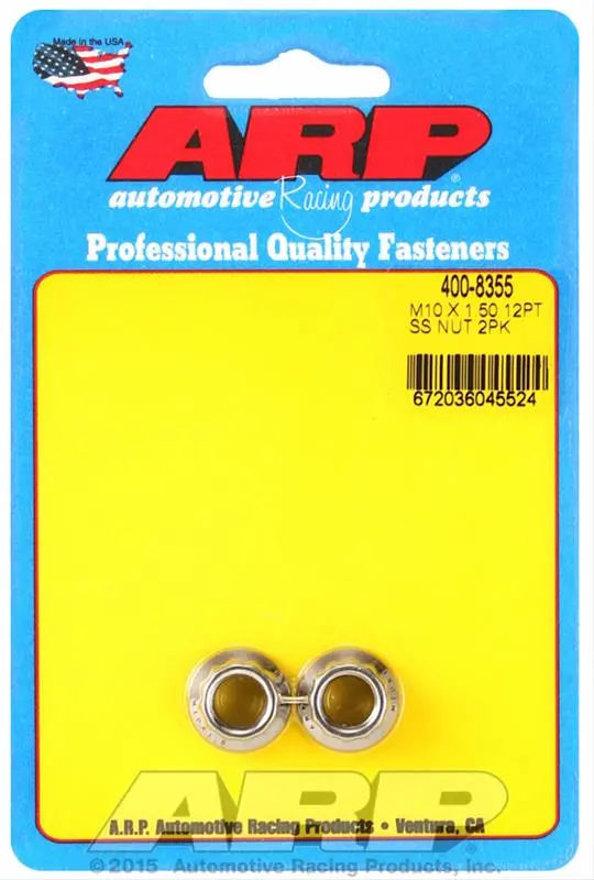 Arp 400-8355 12-Point Nuts – High-Strength Fasteners For Critical Engine Applications 1