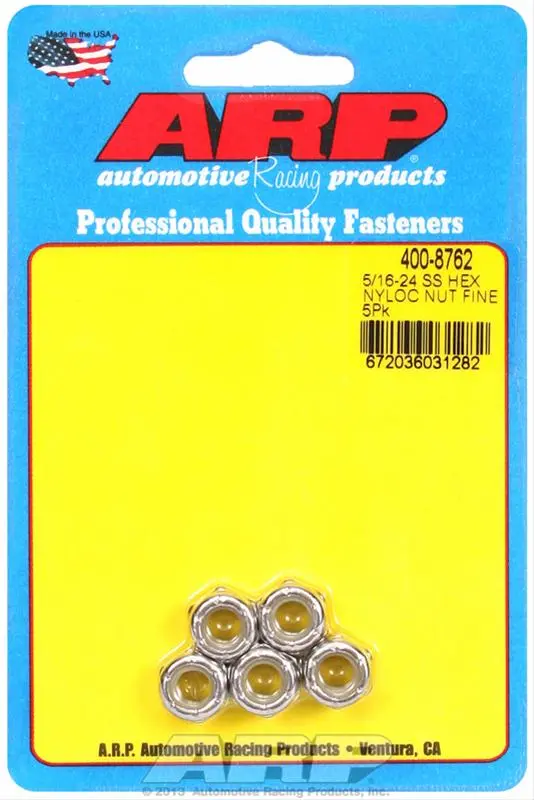 Arp Heat-Treated Hex Nuts – Grade 8, 400-8762 1