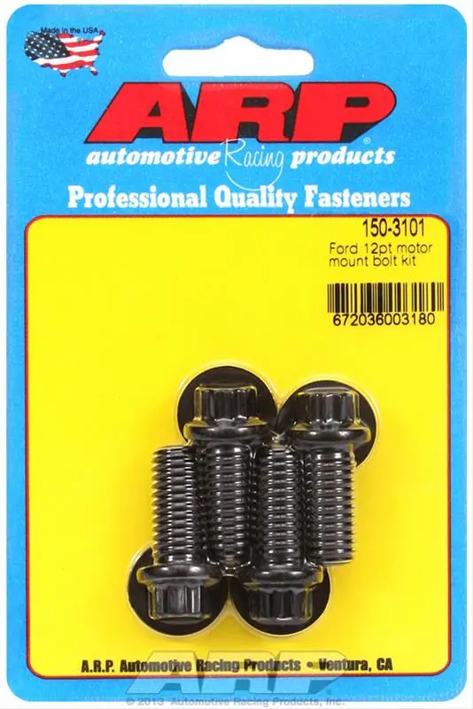 Arp 150-3101 Motor Mount Bolt Kit – High-Strength Chromoly Fasteners 1