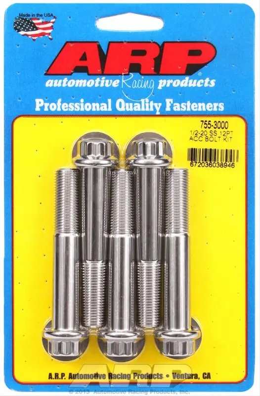Arp 755-3000 Stainless Steel High-Strength Fasteners 1