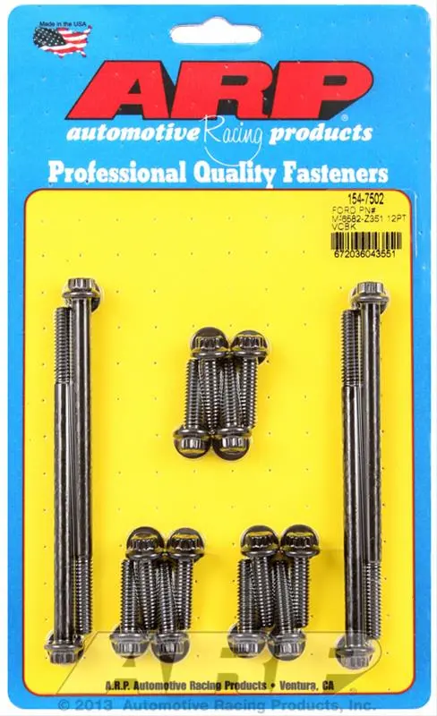 Arp High-Strength Valve Cover Bolt Kit – Compatible With Small-Block Chevy (154-7502) 1