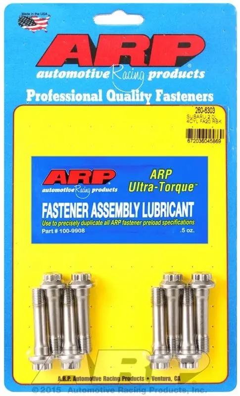 Pro Series Arp2000 Connecting Rod Bolt Set – Ar260-6303 1
