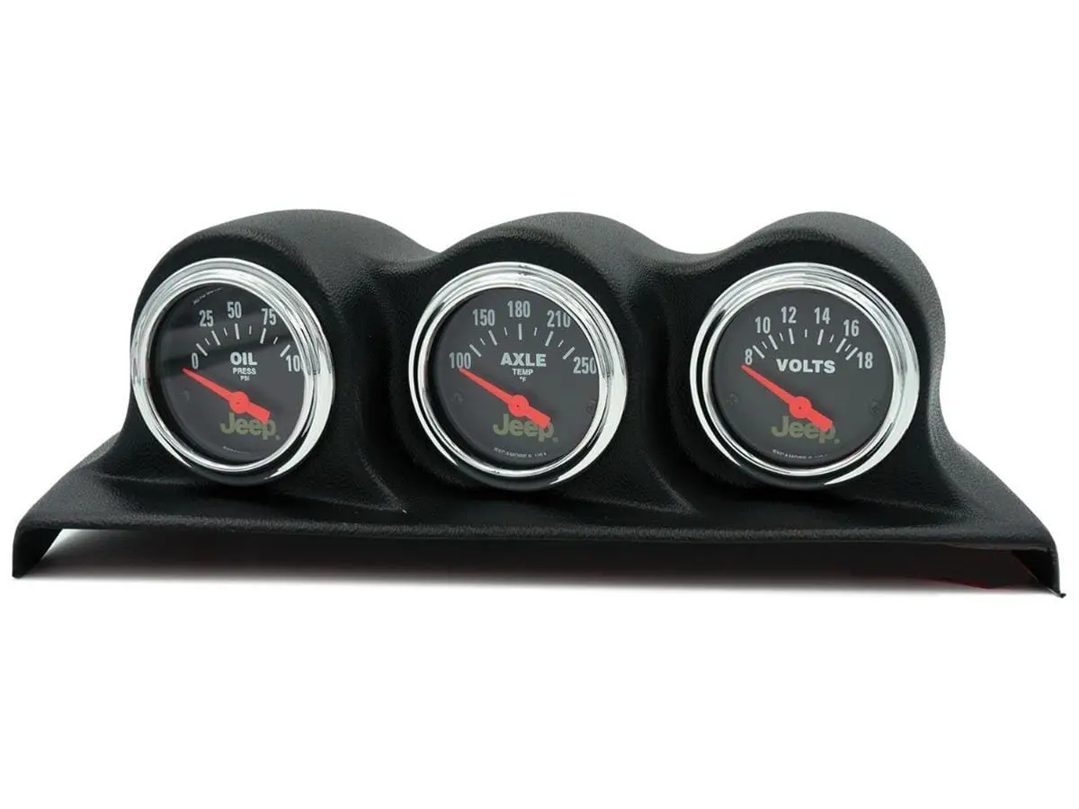 Autometer Jeep-Specific Analog Gauge Kit – 8200 1