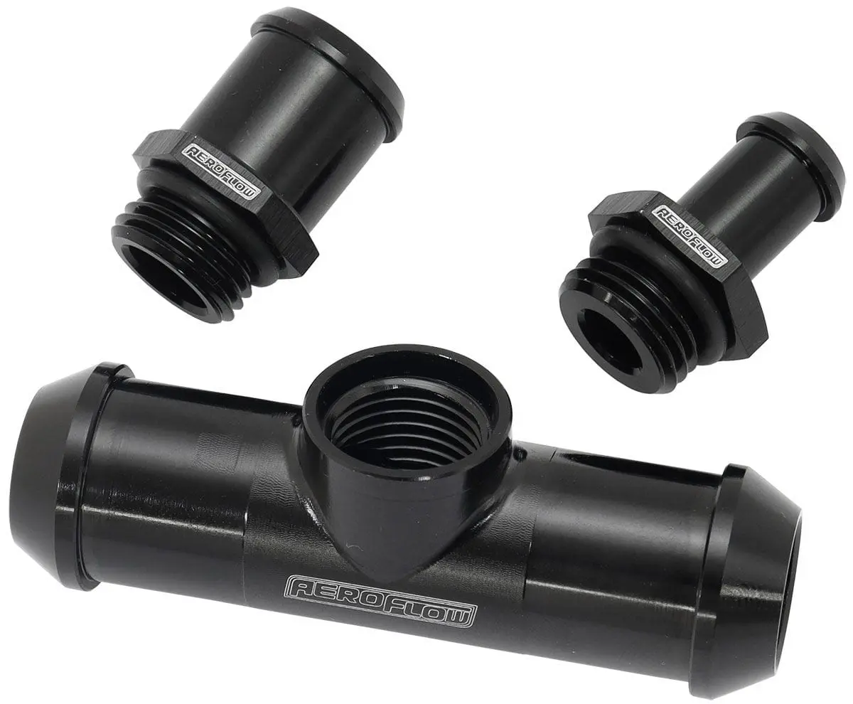 Ford Falcon Ba–Bf–Fg Billet Aluminum Heater Hose T-Piece Fitting 1