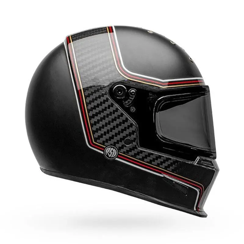 Bell Eliminator Carbon Fiber Motorcycle Helmet Model 7112123 1