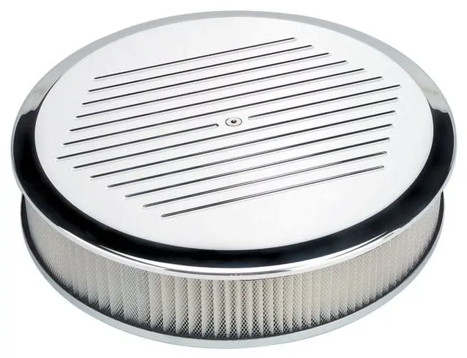 Bs15820 Polished Aluminum Ball-Milled Air Cleaner Assembly 1