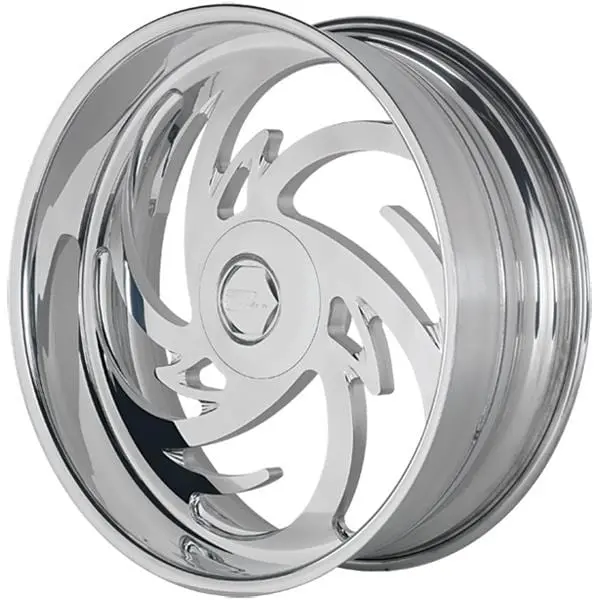 Billet Specialties Gs52242 Polished Gs Series Custom Wheel – 24X2.5" 1