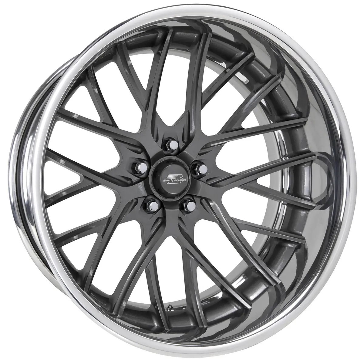 Billet Specialties Slc90 Geometric Extreme Polished Custom Wheel – 20X10", 6X135Mm, Dpr90210 1