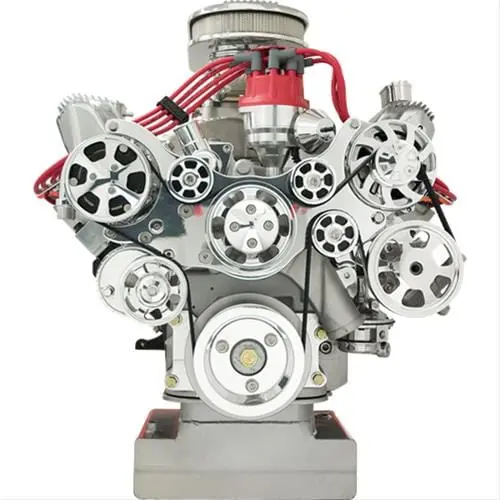 Billet Specialties 14700P Tru Trac Serpentine Drive System With A/C Compatibility 1