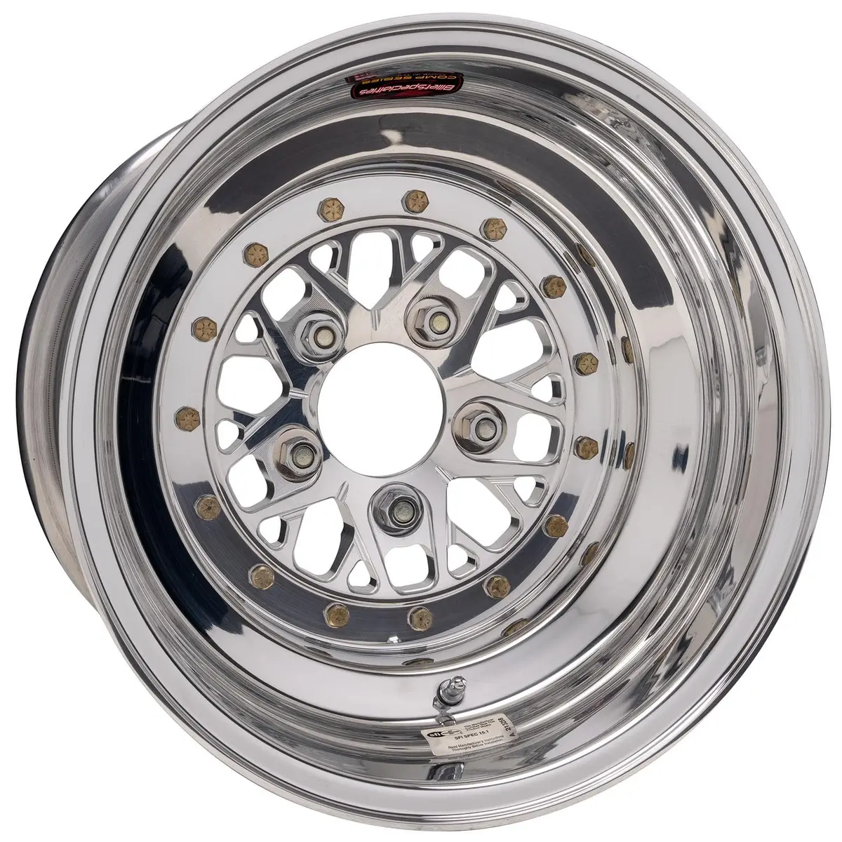 Billet Specialties Csb085166135 Classic Series Wheel – 16X8", 5X135Mm, Polished Aluminum 1