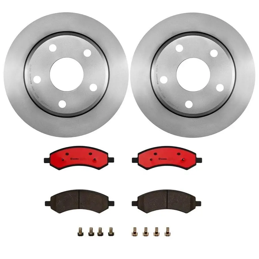 Brembo Kt00915 Brake Pad & Rotor Combo Kit – Complete Front Or Rear Upgrade 1