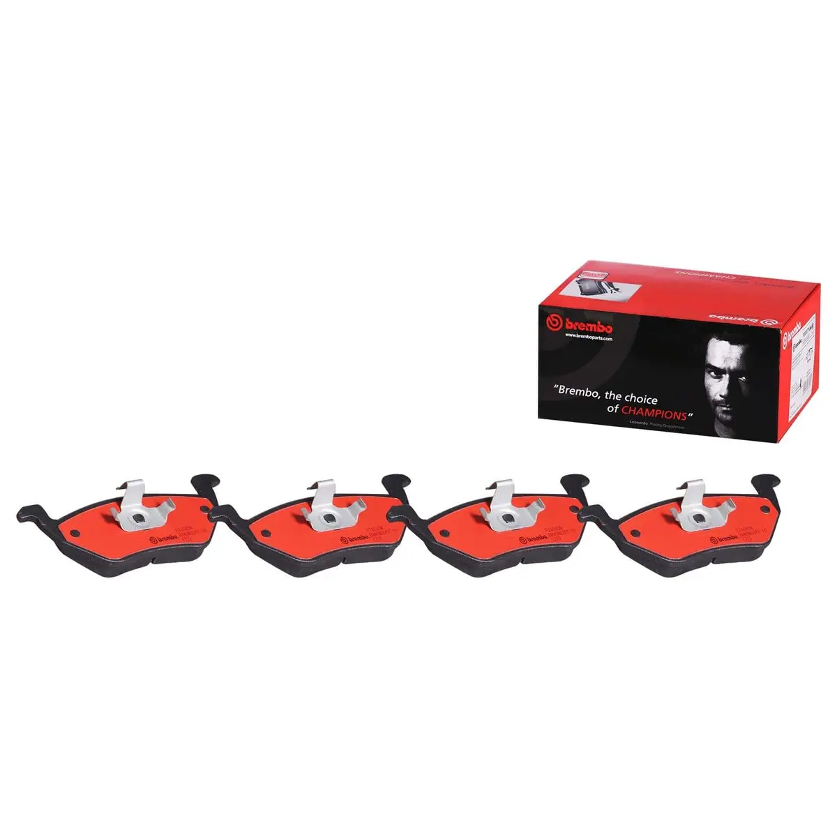 Brembo Nao Ceramic Brake Pads – Quiet, Low-Dust, P24085N 1