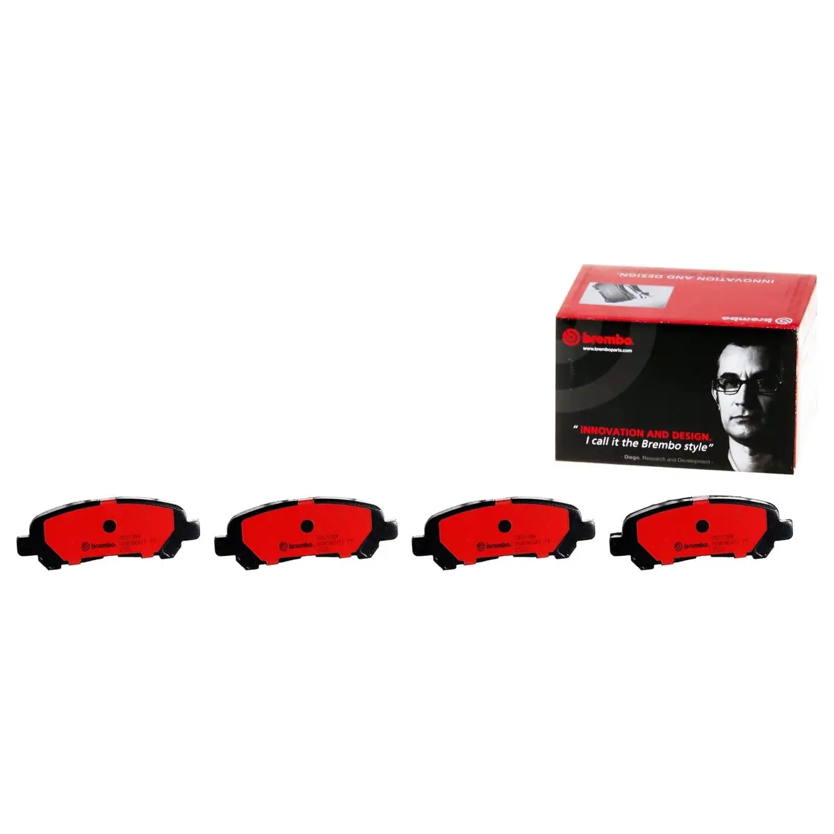 Brembo Nao Ceramic Brake Pads – P83138N 1