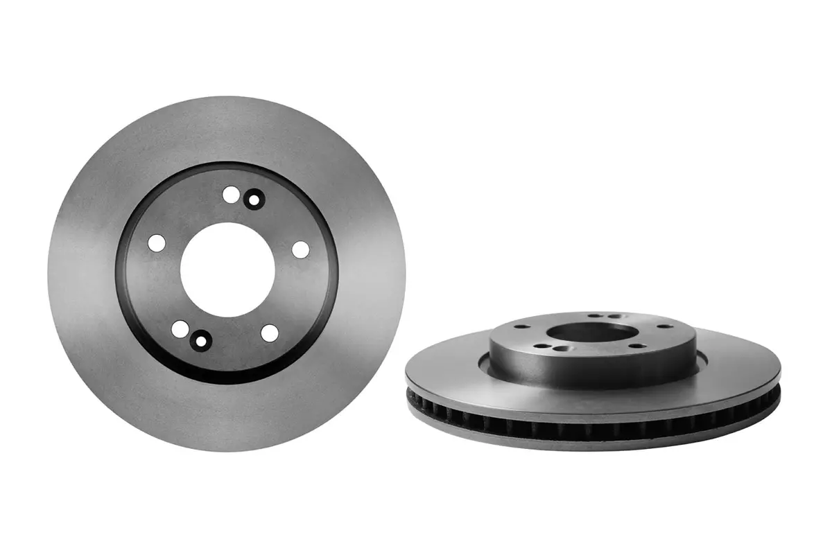 Brembo Uv-Coated Premium Brake Rotors – Front/Right Side, 09.B665.10 1