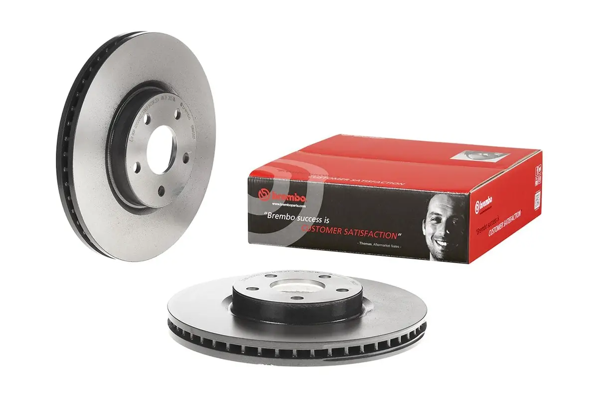 Brembo 09.N255.21 Uv-Coated Premium Brake Rotors 1