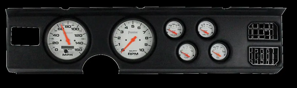 Classic Dash 410821811 Custom Gauge Kit – Vintage-Inspired Instrument Cluster 1