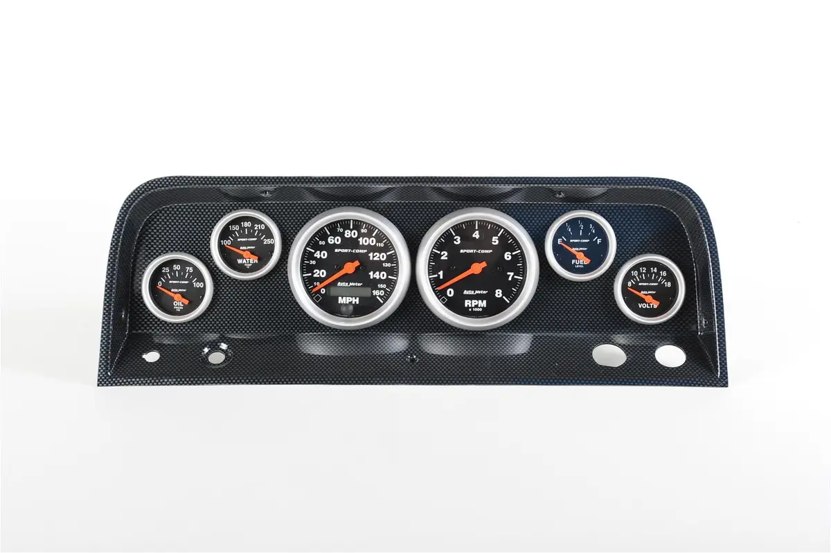 Classic Thunder Road 107640813 Instrument Panel W/ Autometer Gauges 1