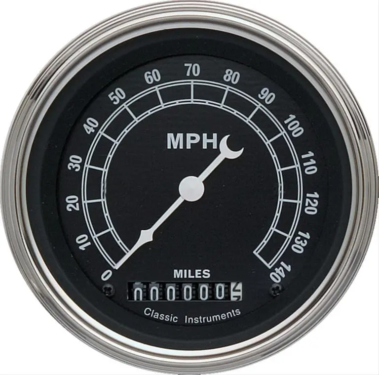 Classic Instruments Tr55Slc Traditional Analog Speedometer 1