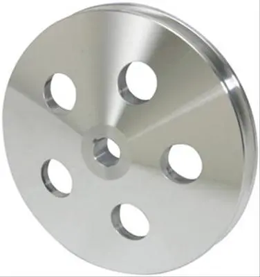 Classic Performance Polished Power Steering Pulley Kit – Fits Gm Ls Engines, Model Cp8848S 1