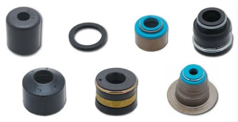 Cometic 3234V-16 Valve Stem Seals – High-Temp Silicone Rubber Design 1