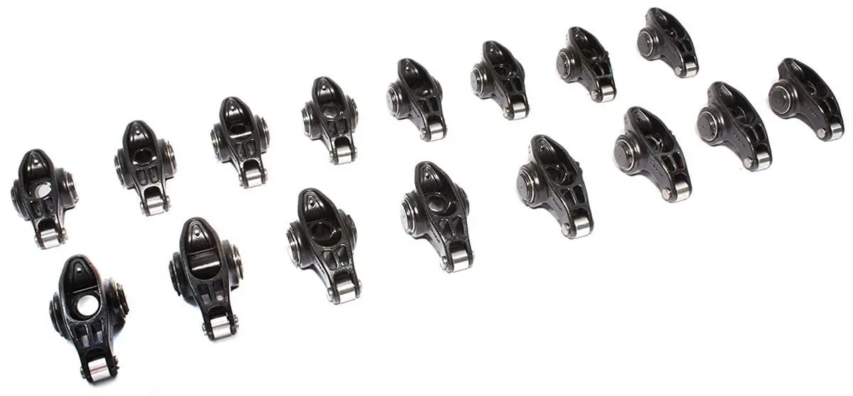 Ultra Pro Magnum Co1629-16 Roller Rocker Arms – 3/8" Stud, 1.7:1 Ratio 1
