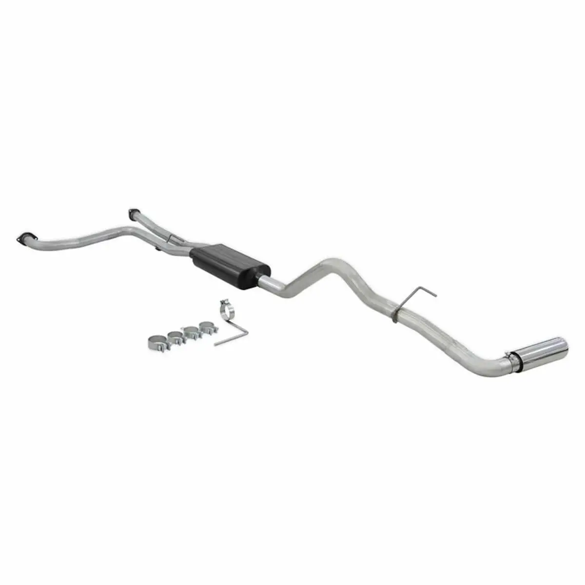 Flowmaster 818150 American Thunder Exhaust System – Stainless Steel Direct-Fit Performance Kit 1