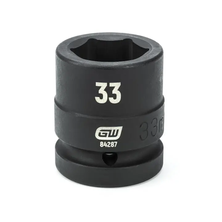 Gearwrench 84203 Impact Socket Set – Chrome Molybdenum Steel, 1/2-Inch Drive 1