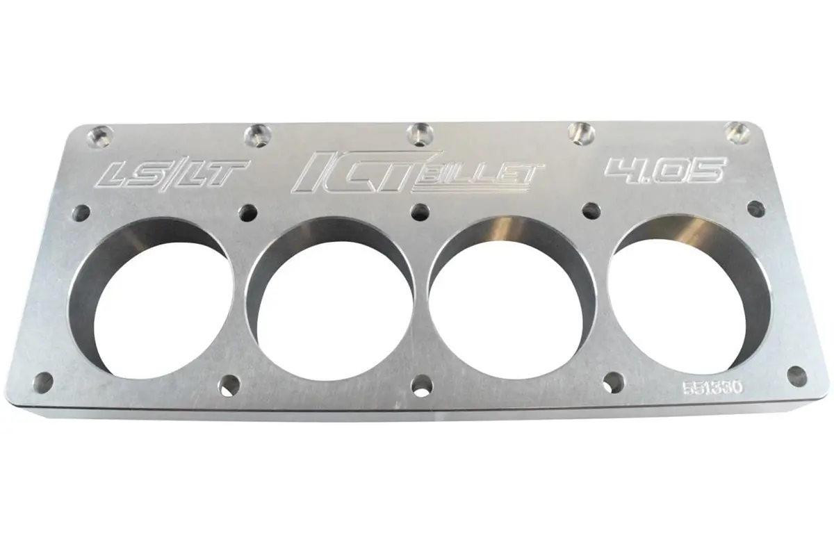 Ict Billet Aluminum Torque Plates For Engine Block Stability – Model 551330 1