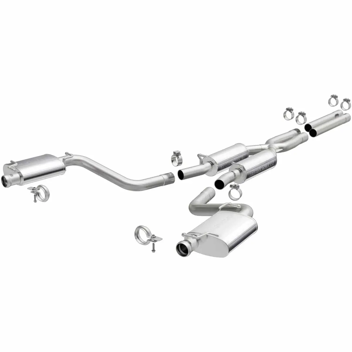 Magnaflow Street Series Performance Exhaust System – Dual-Outlet, Model 16514 1