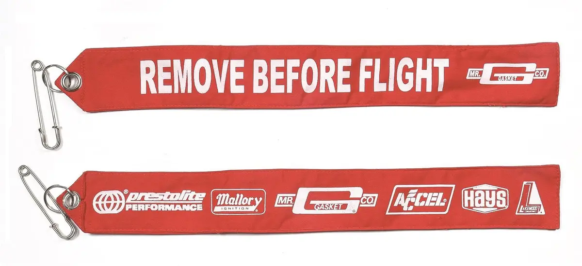 Mr. Gasket Parachute Flag Kit – Drag Racing Safety & Style Accessory 1