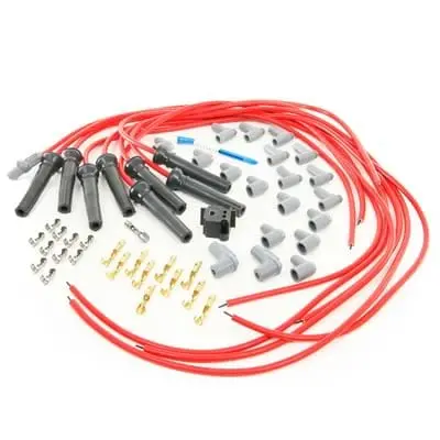 Msd 8.5Mm Super Conductor Spark Plug Wire Set – Part 30839, Full Engine Kit 1