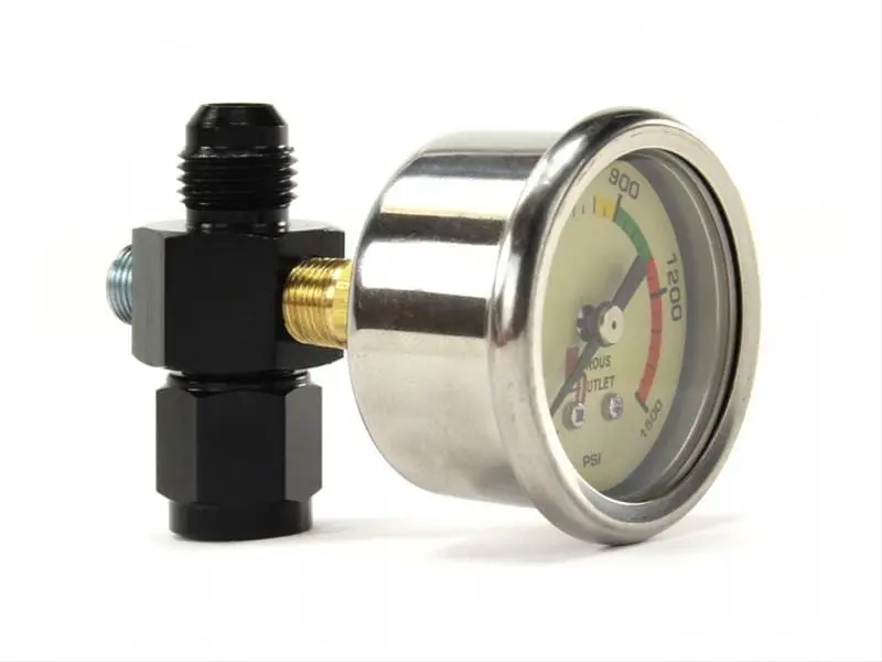 Nitrous Outlet Glow-In-The-Dark Nitrous Pressure Gauge – 0–6300 Psi 1