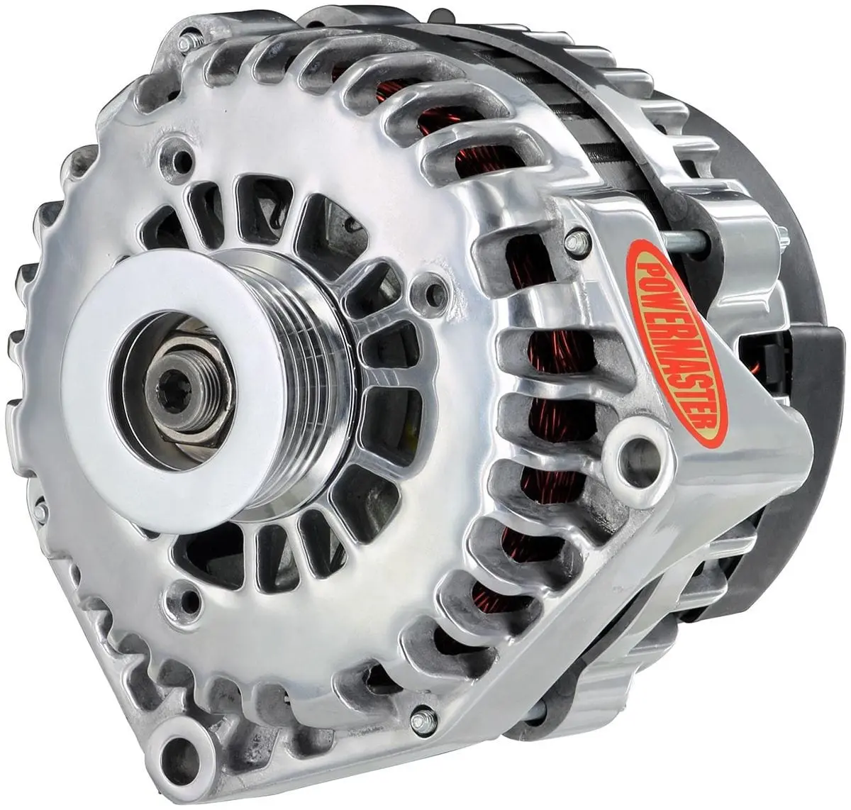 Polished Gm-Style Ad Alternator – Pm68302 1