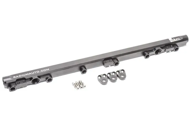 Radium Engineering 20-0768 Fuel Rails – Cnc-Machined Aluminum, An Fittings 1