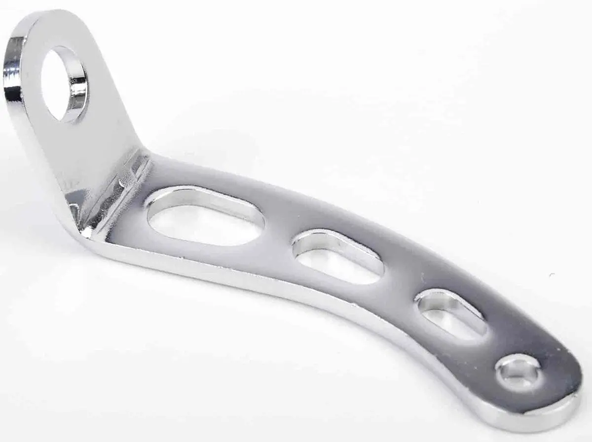 Rpcr2291 Chrome Steel Universal Throttle Return Spring Mounting Bracket 1