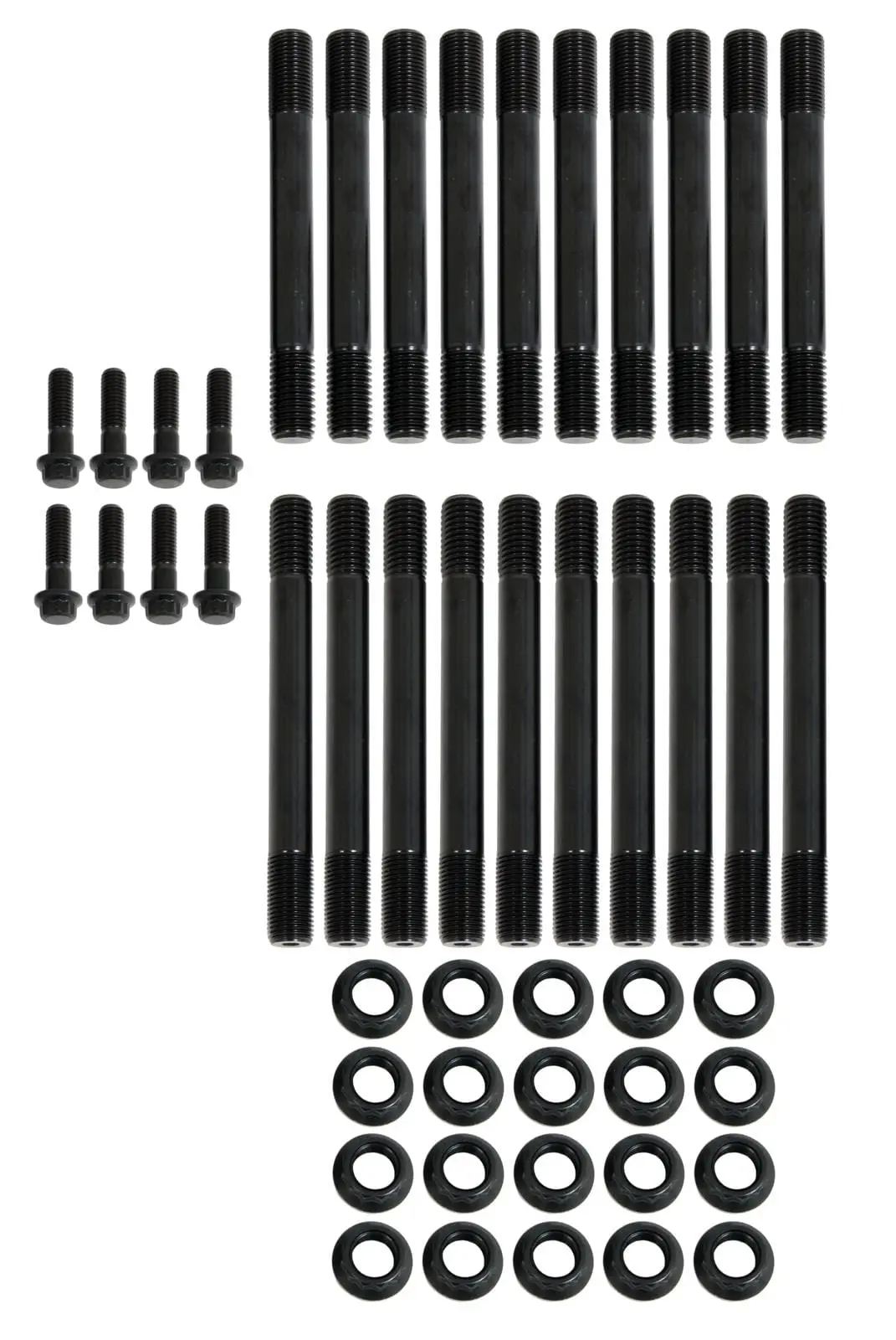 Summit Racing Extreme Duty Main Cap Studs – Threaded For High-Performance Engines 1