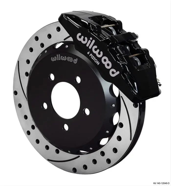 Wilwood 140-12048-D Forged Dynapro 6-Piston Front Big Brake Kit 1