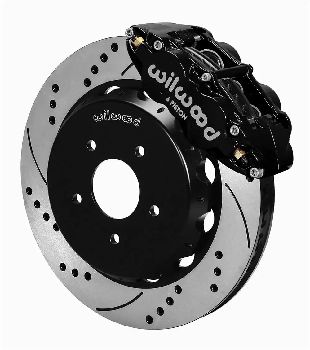 Wilwood Forged Narrow Superlite 6R Front Big Brake Kit With Dust Seals – 140-15408-D 1